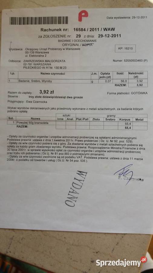 Niespotykana srebrna bransoletka srebro pr 900 srebro Warszawa