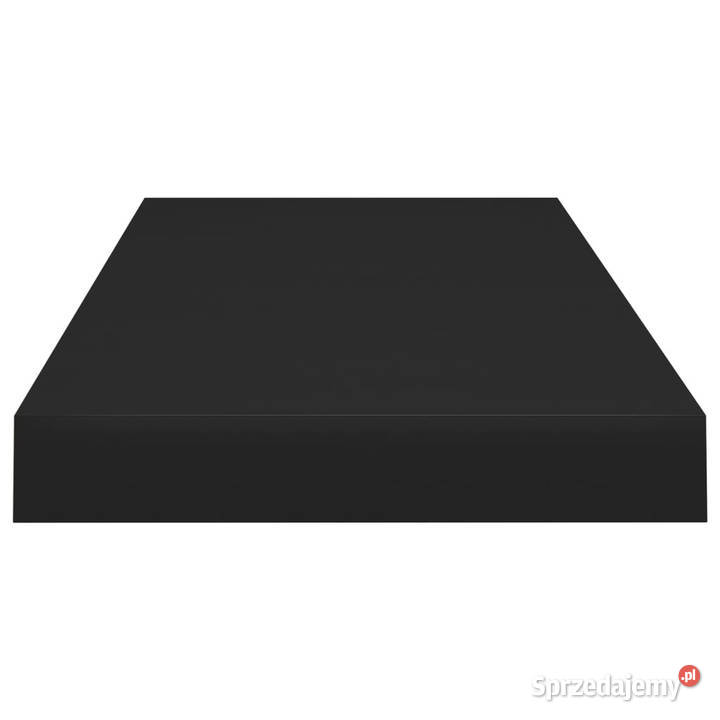 Półka ścienna czarna 60x235x38 MDF WM323832 mazowieckie Warszawa