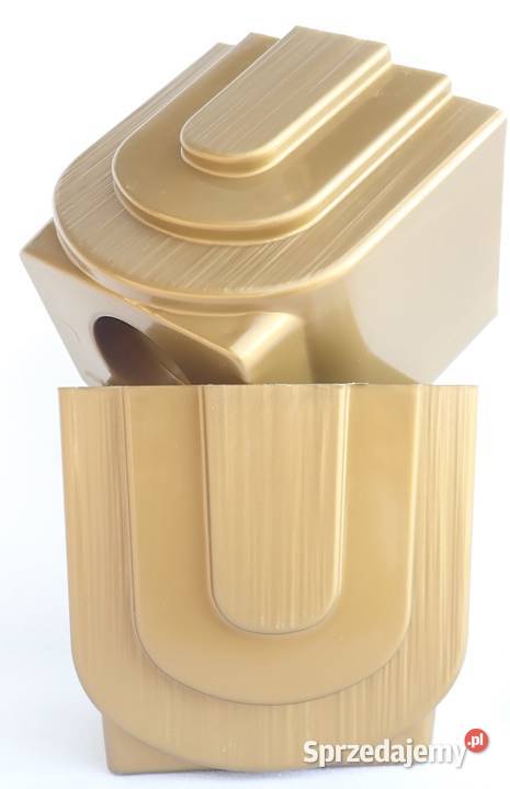 Miska GRECKA Złota do stroików Doniczka 13