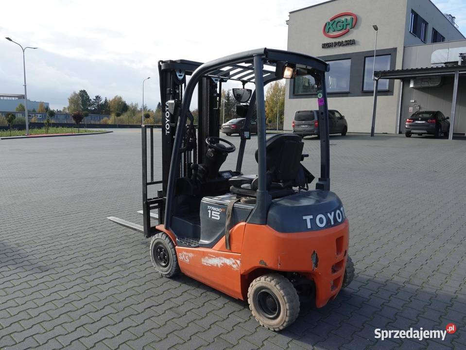Wózek widłowy unoszący Toyota 8FBMT15 Traigo 15 Toyota