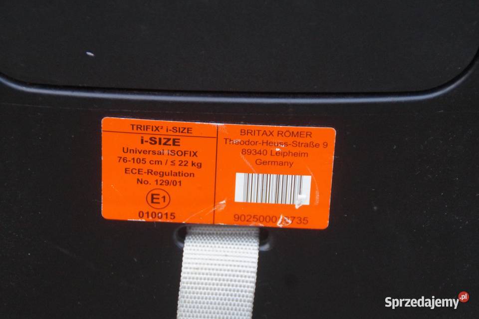 Britax Romer Trifix 2 iSize 918 Pabianice