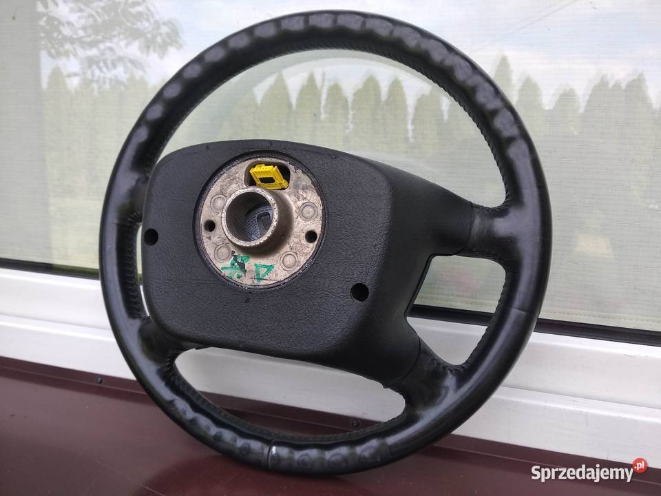 Skoda Fabia I 1 kierownica skórzana skóra Airbag łódzkie Sieradz