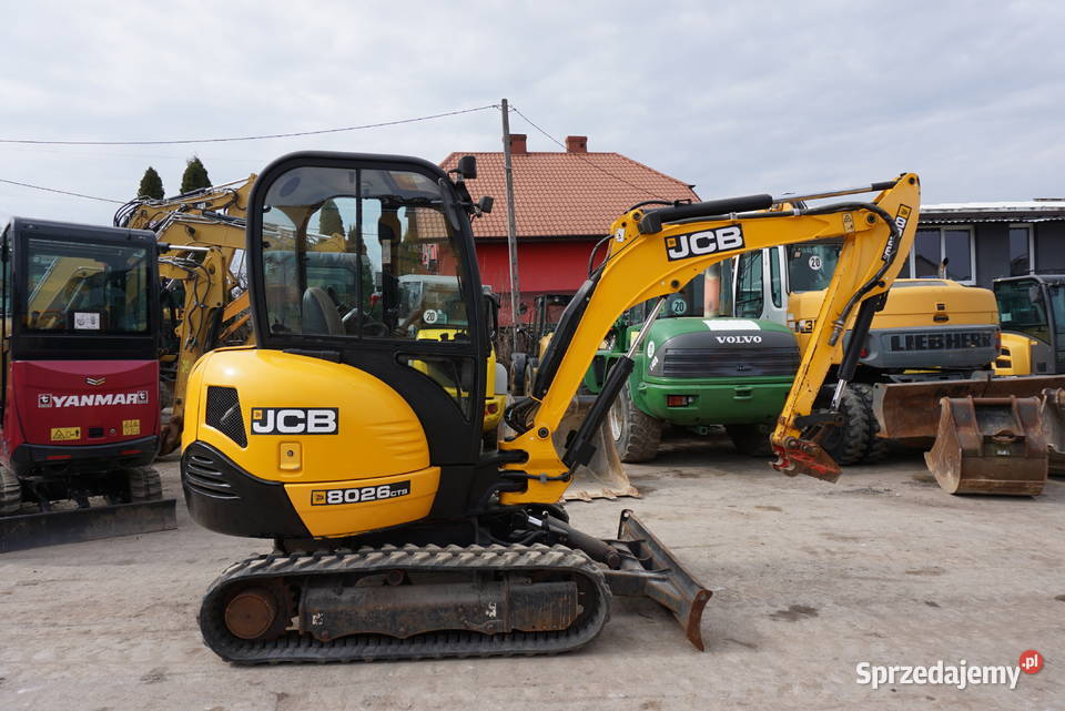 Minikoparka JCB 8026 2017 nie Jeziorko sprzedam
