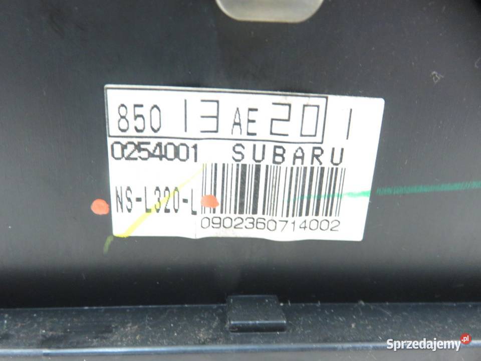 LICZNIK SUBARU LEGACY III 20 NSL320L Motoryzacja