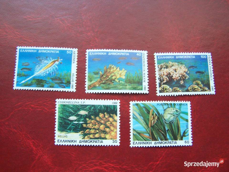 Grecja 1988 MNH Mi 168084 Fauna Morska