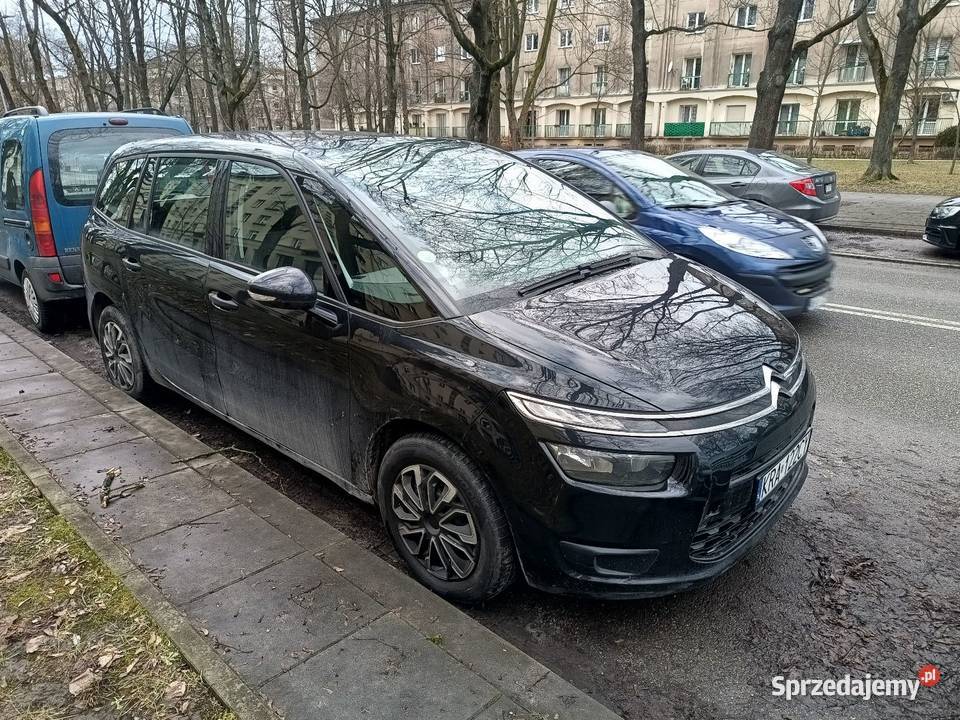 Citroen C4 grand Picasso Manal 16 diesel Kraków sprzedam