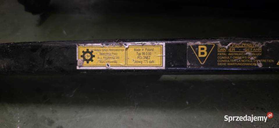 FSO Polonez lewarek Łódź sprzedam