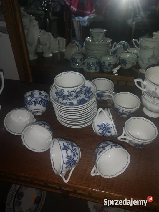 Filiżanka z wzorem cebilowym Blue Danube Porcelana i szkło pomorskie Gdańsk