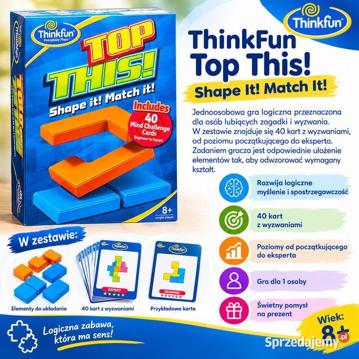 Gry Thinkfun Zapf Creation Chróścina