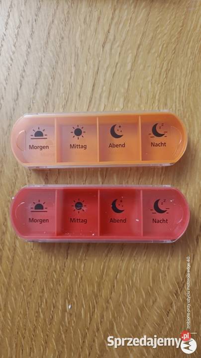 Organizer tygodniowy na tabletki