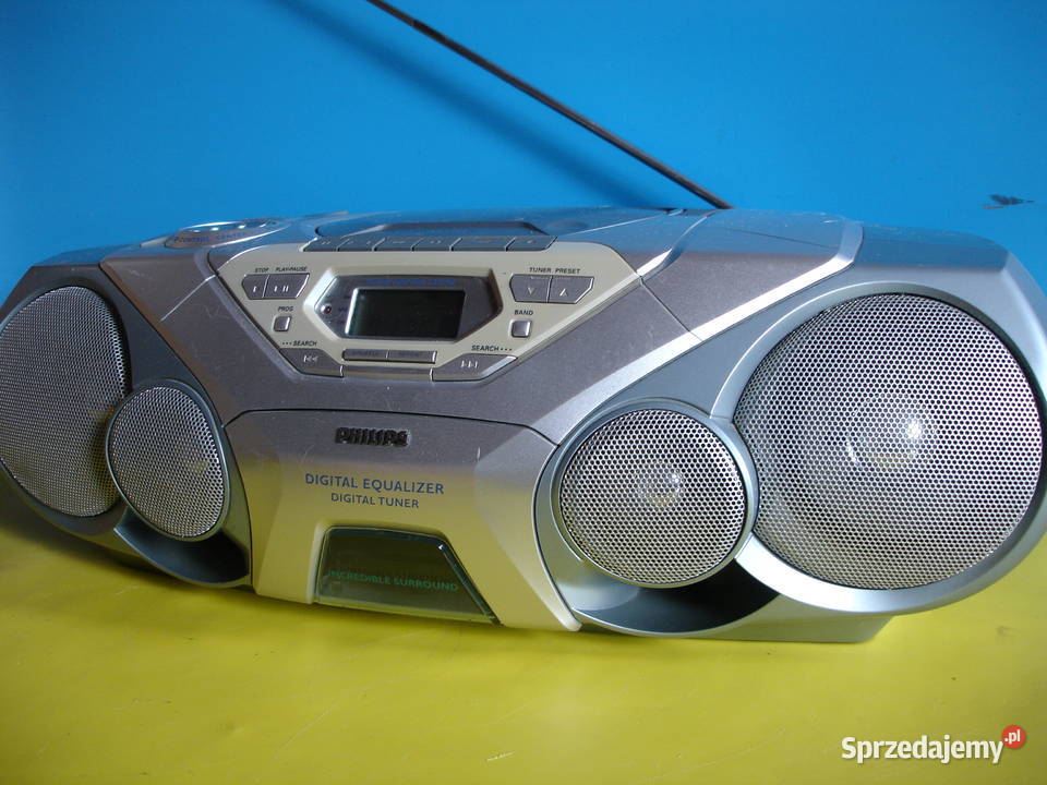Radiomagnetofon z CD PHILIPS AZ1560 Zielona Góra