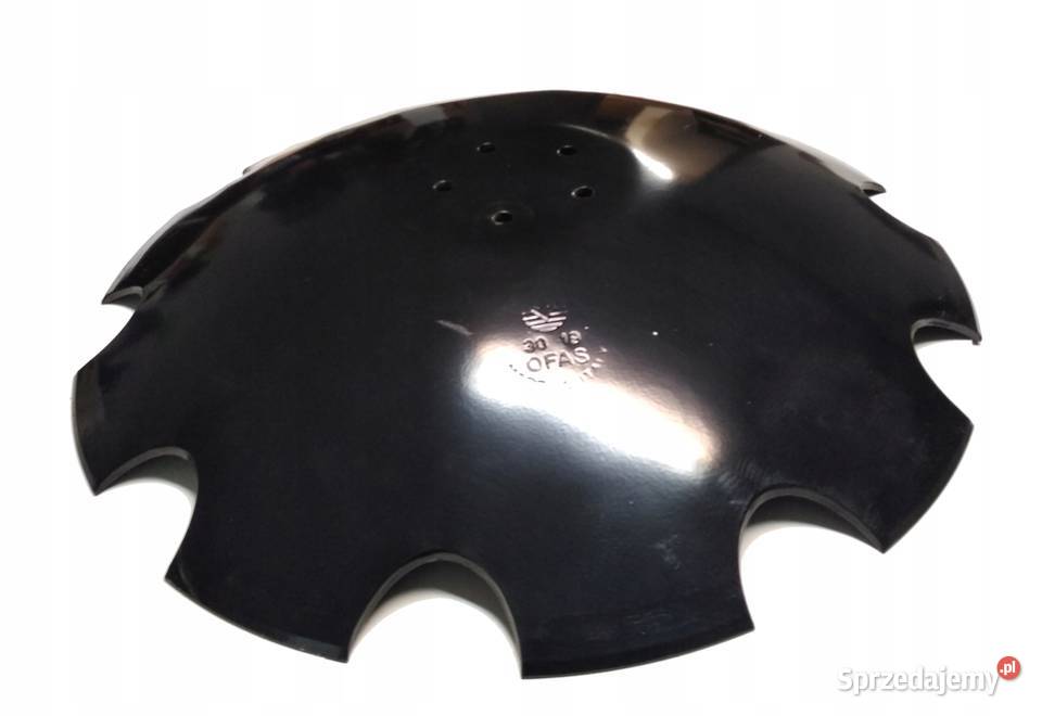 TALERZ UZĘBIONY OFAS 610 mm 5 otw brona Kamionna