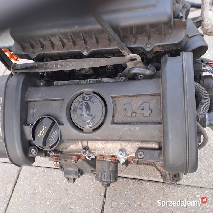 Audi Skoda Volkswagen 14 silnik kompletny kod śląskie
