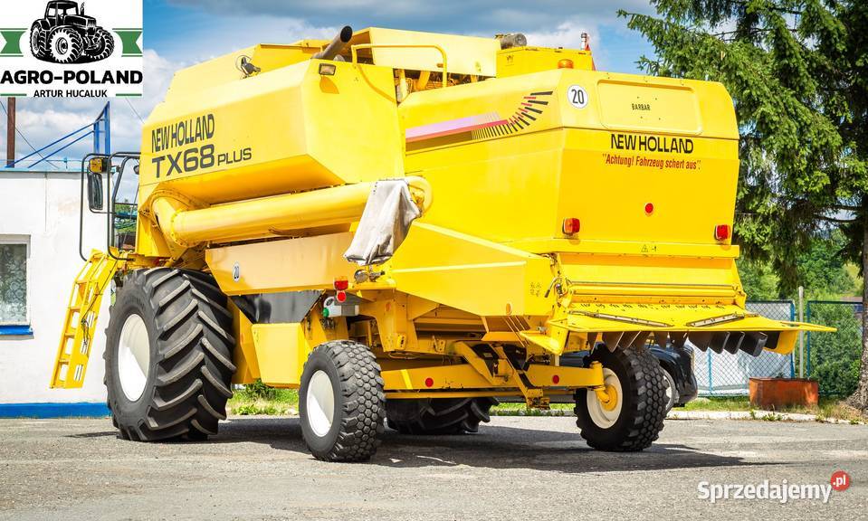 Kombajn zbożowy HOLLAND TX 68 PLUS 2002 61 M Kudowa-Zdrój