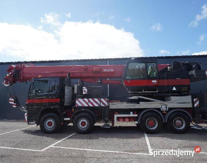 Dzwig samochodowy Fwun ba mercedesie tez leasing Warszawa