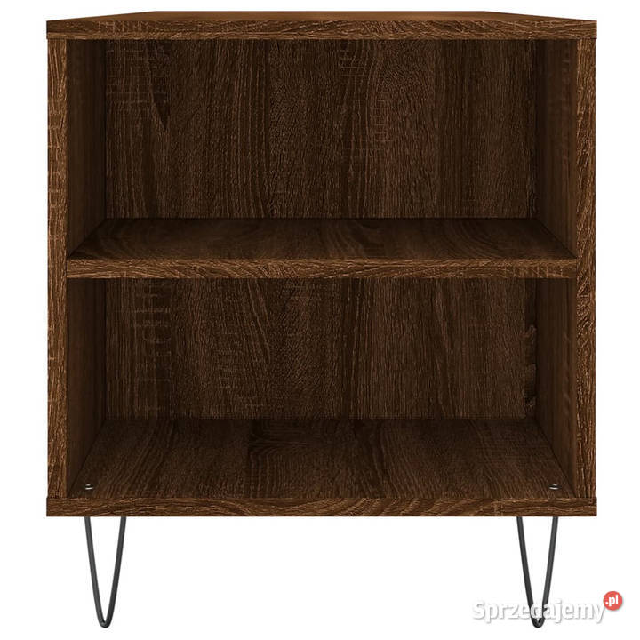 Stolik kawowy brązowy dąb 102x445x50 WM831003 Warszawa