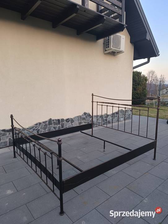 Stelaż rama łóżka metalowa 180x200 Pleśna