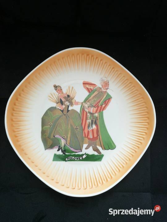 Sprzedam talerz duży Stryjeńska prl zachodniopomorskie sprzedam