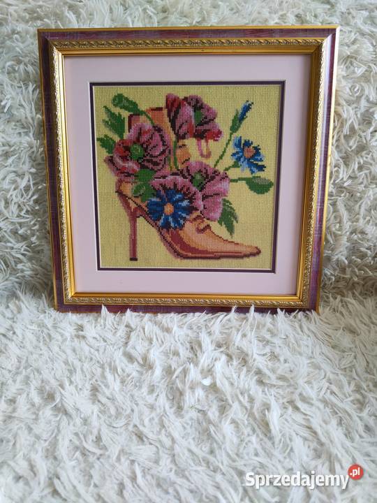 Obrazek wyszywany Pabianice sprzedam