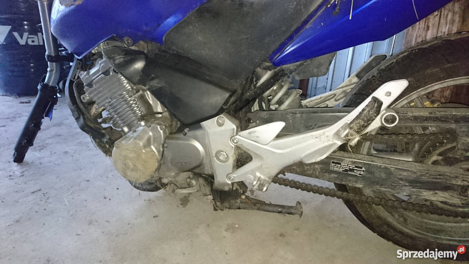 Honda CB500 powypadkowa zarejestrowana
