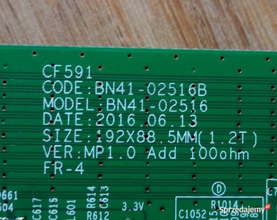 Samsung 27 CF591 elektronika ze środka plus LED Szczecin