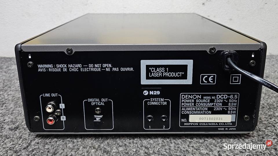 Odtwarzacz CD Denon DCD65 wersja midi Kraków sprzedam