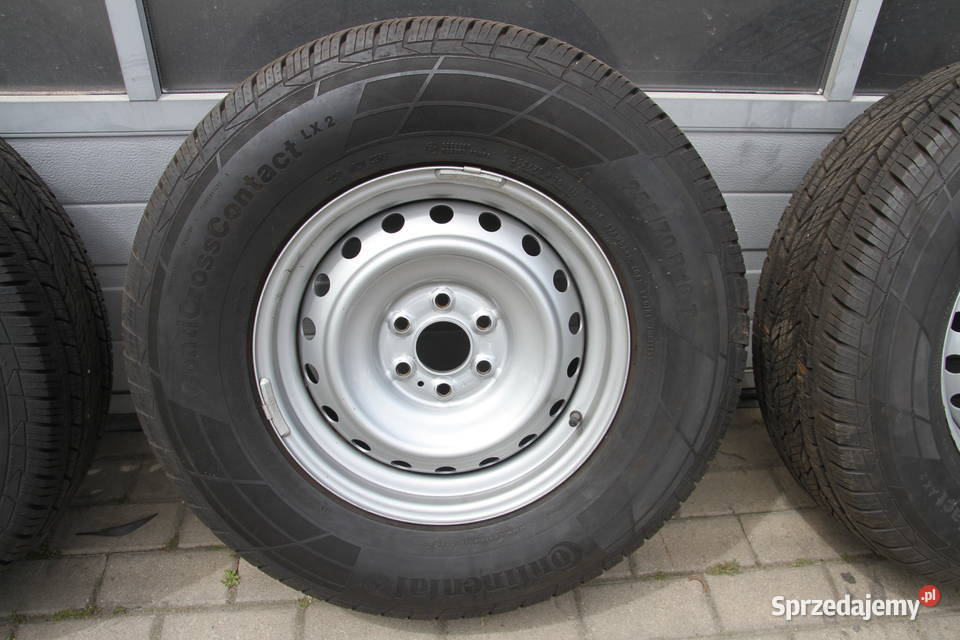 Komplet kół Nissan Navara NP300 25570R16 6x1143 warmińsko-mazurskie Pasłęk sprzedam