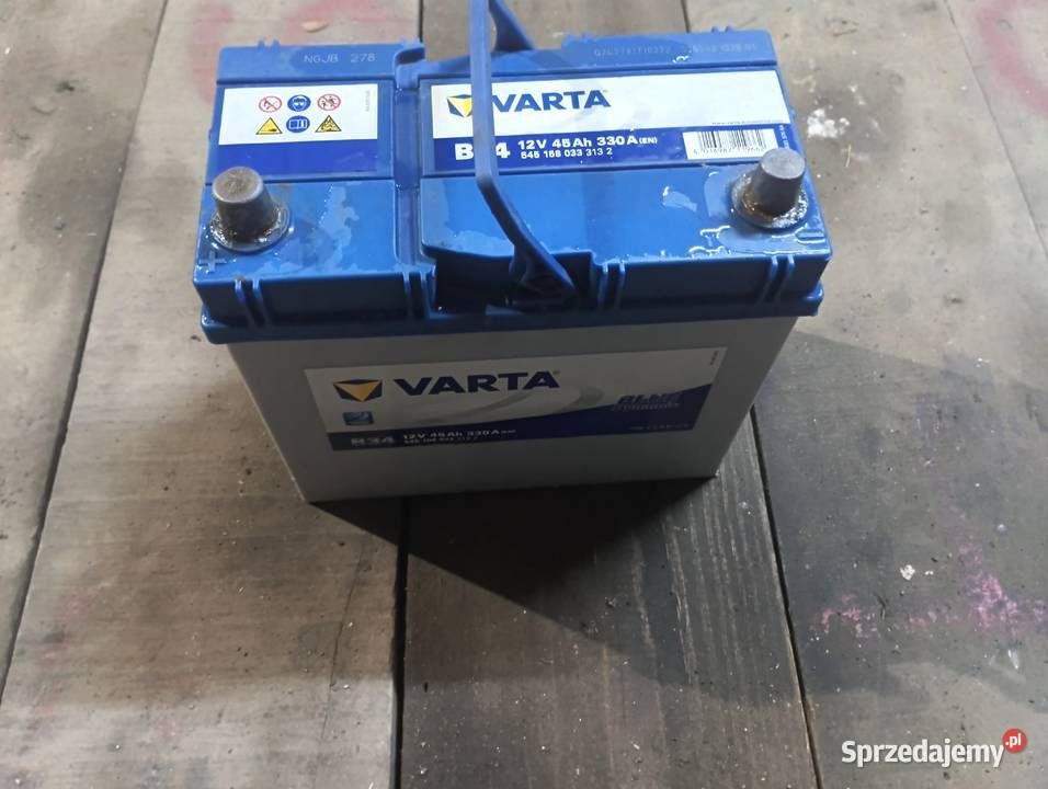 AKUMULATOR SAMOCHODOWY VARTA 45AH 330A BLUE osobowe Przemyśl sprzedam