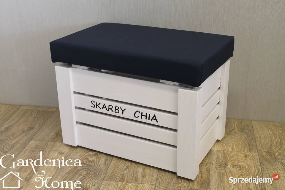 Pufa skrzynia kufer schowek siedzisko ławka 38cm Skierniewice