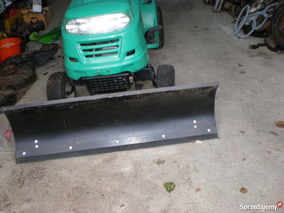 Nowyporządny pług przedni do traktorka kosiarki lubuskie Gorzów Wielkopolski sprzedam