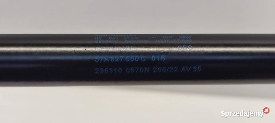 SKODA KAROQ SIŁOWNIK KLAPY BAGAŻNIKA 57A827550C