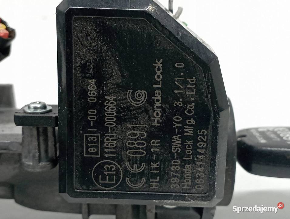 STACYJKA 39730SWAY0 Honda Jazz III 2008 Rok produkcji 2010 świętokrzyskie