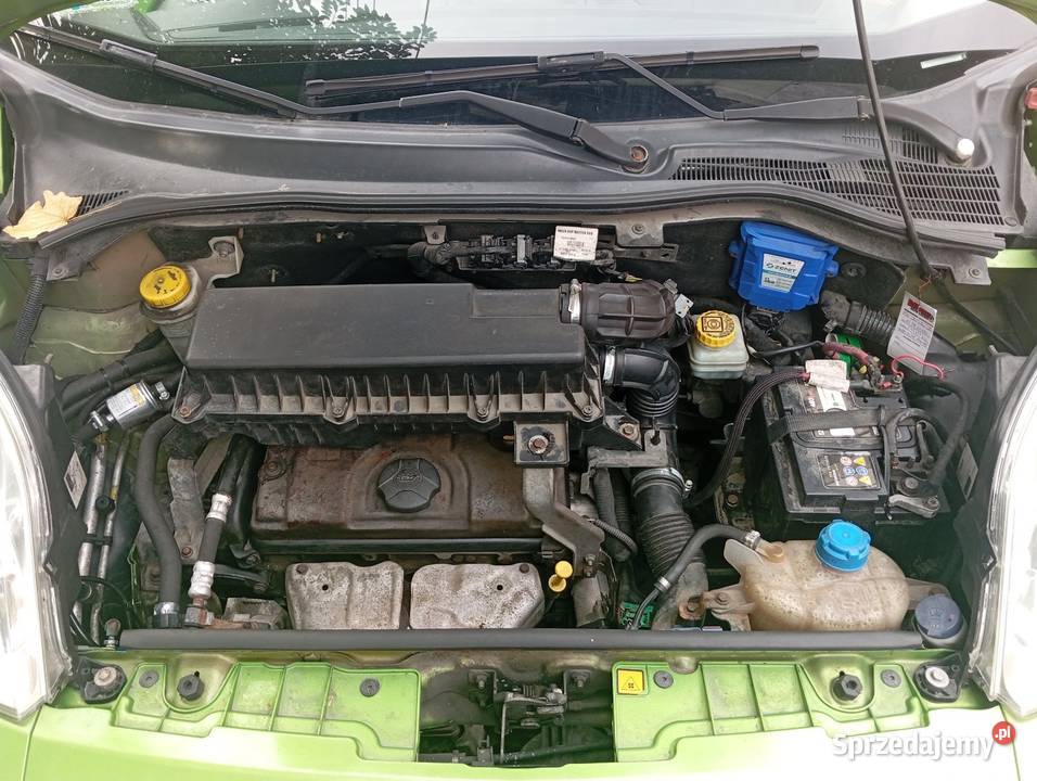 Fiat Fiorino Qubo 14b LPG bogate wyposażenie welurowa tapicerka Rudnik