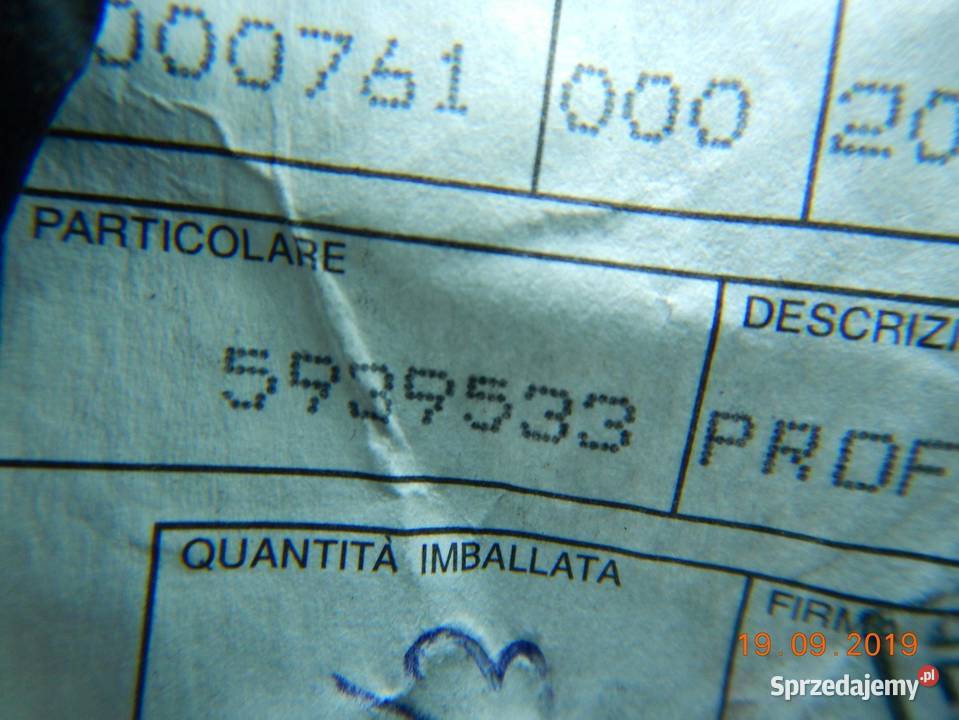 USZCZELKA SZYBY DRZWI LEWY PRZÓD FIAT FIORINO osobowe Uszczelki szyb lubelskie sprzedam