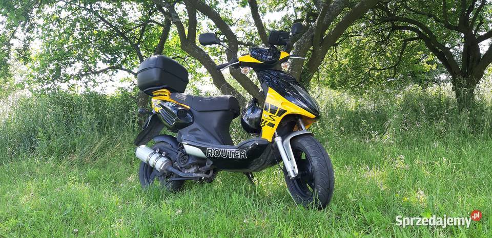 Skuter Router Sport 50s OCPT na kufer pokrowiec Zamość
