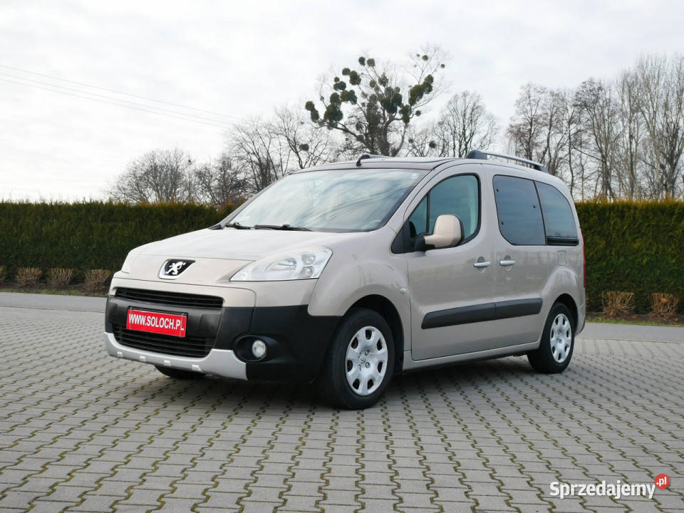 Peugeot Partner 16 120 Eu5 Tepee Klima Panorama Rok produkcji 2010 Goczałkowice-Zdrój