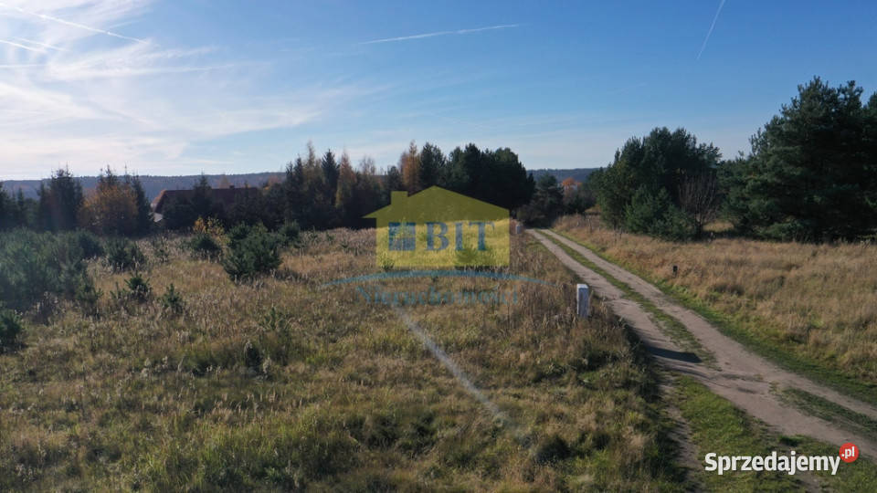 Działka 2585 m2 jeziorem Lubieszewo MPZP zachodniopomorskie