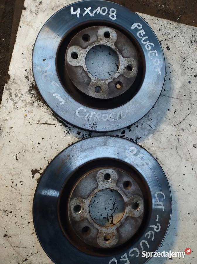 Citroen Peugeot 4X108 tarcza hamulcowa 265mm Kielce