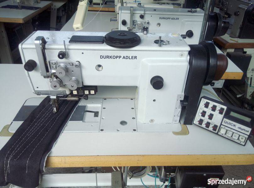 Stębnówka Durkopp Adler 767 Servo 230V Pfaff Produkcja Wałbrzych