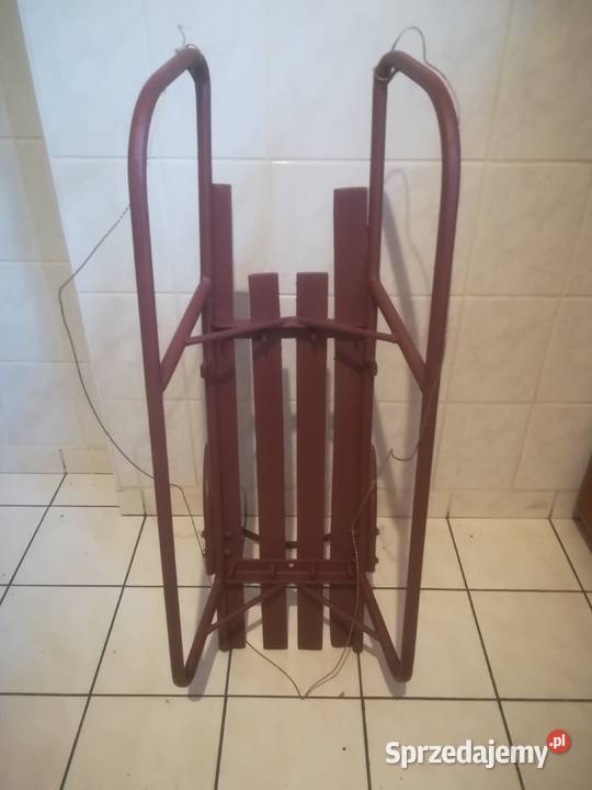 Sanki metalowe z oparciem sprzedamMozliwa