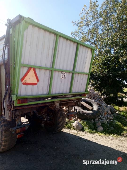 Rozrzutnik obornika tandem Fortschritt T088 kujawsko-pomorskie