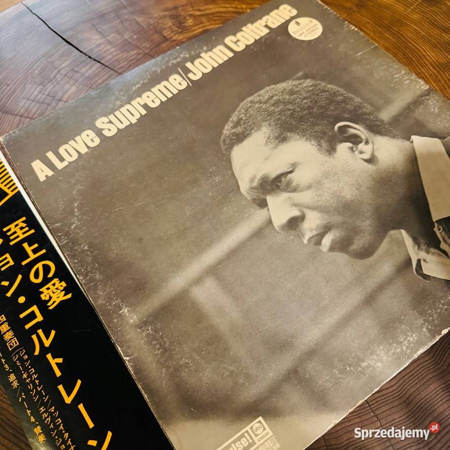 John Coltrane A Love Supreme EXVG Japan Obi LP Poznań