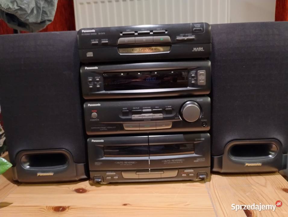 Wieża Panasonic SACH72 CD radio magnetofon Warszawa