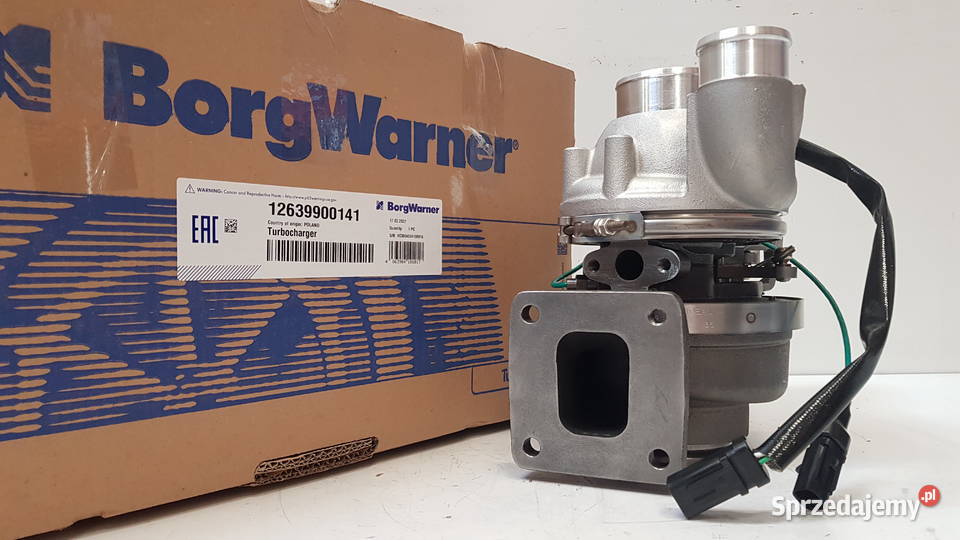 Nowa turbosprężarka BorgWarner 12639900141 Siedlce