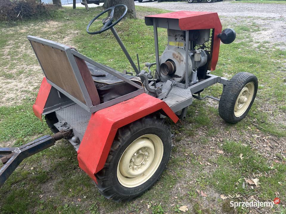 Traktorek z przyczepką ciągnik sam Andoria s7 Oświęcim