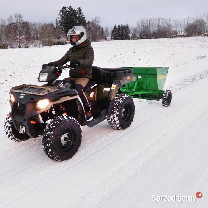 Piaskarka 10 m ATV z mieszadłem zaczep kulowy Szklarska Poręba