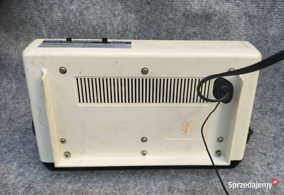 Zegar klapkowy radio BERN unikat vintage Leszno