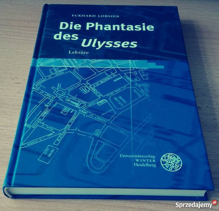 Die Phantasie des Ulysses Lektre Lobsien Eckhard Książki naukowe i popularnonaukowe Gdańsk