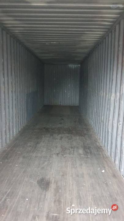 Kontener morski 40 DVHC 12 metrowy transport Magazynowanie łódzkie Tomaszów Mazowiecki