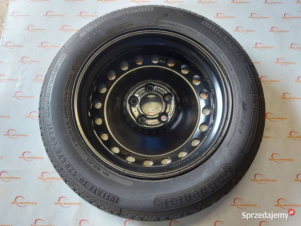 MERCEDES W204 koło dojazdowe 1259016 98M 5x112 Koła dojazdowe